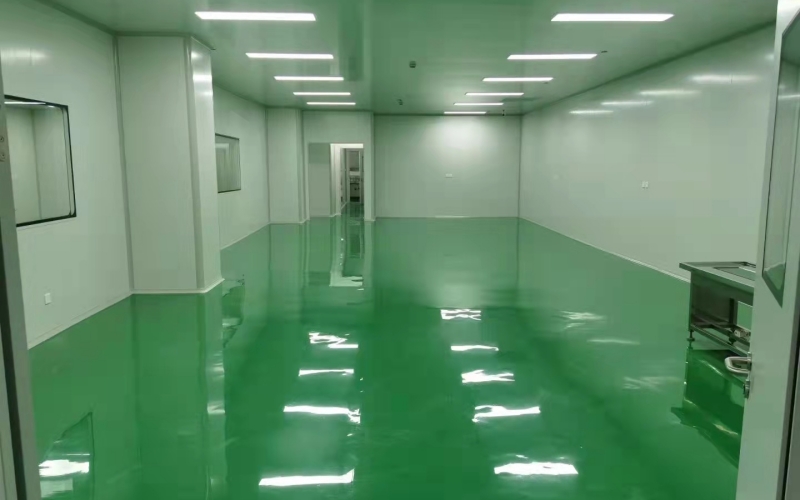 上海寶山區(qū)化妝品廠十萬級無塵車間裝修潔凈工程-上海榮欽凈化公司