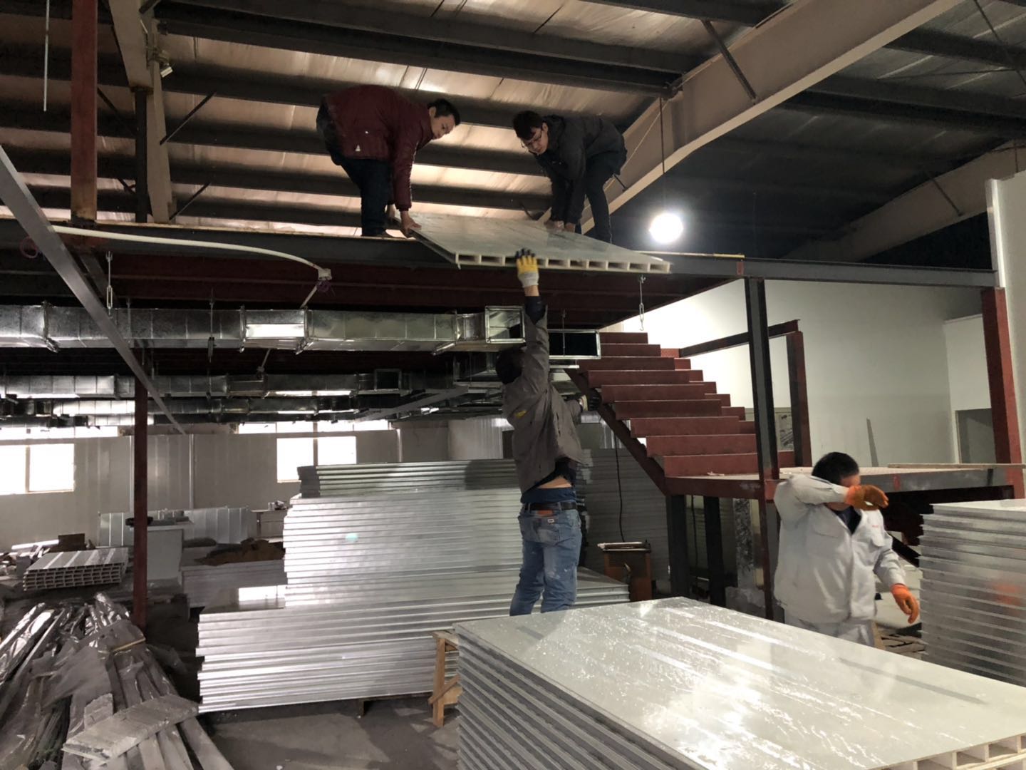 松江食品廠房裝修