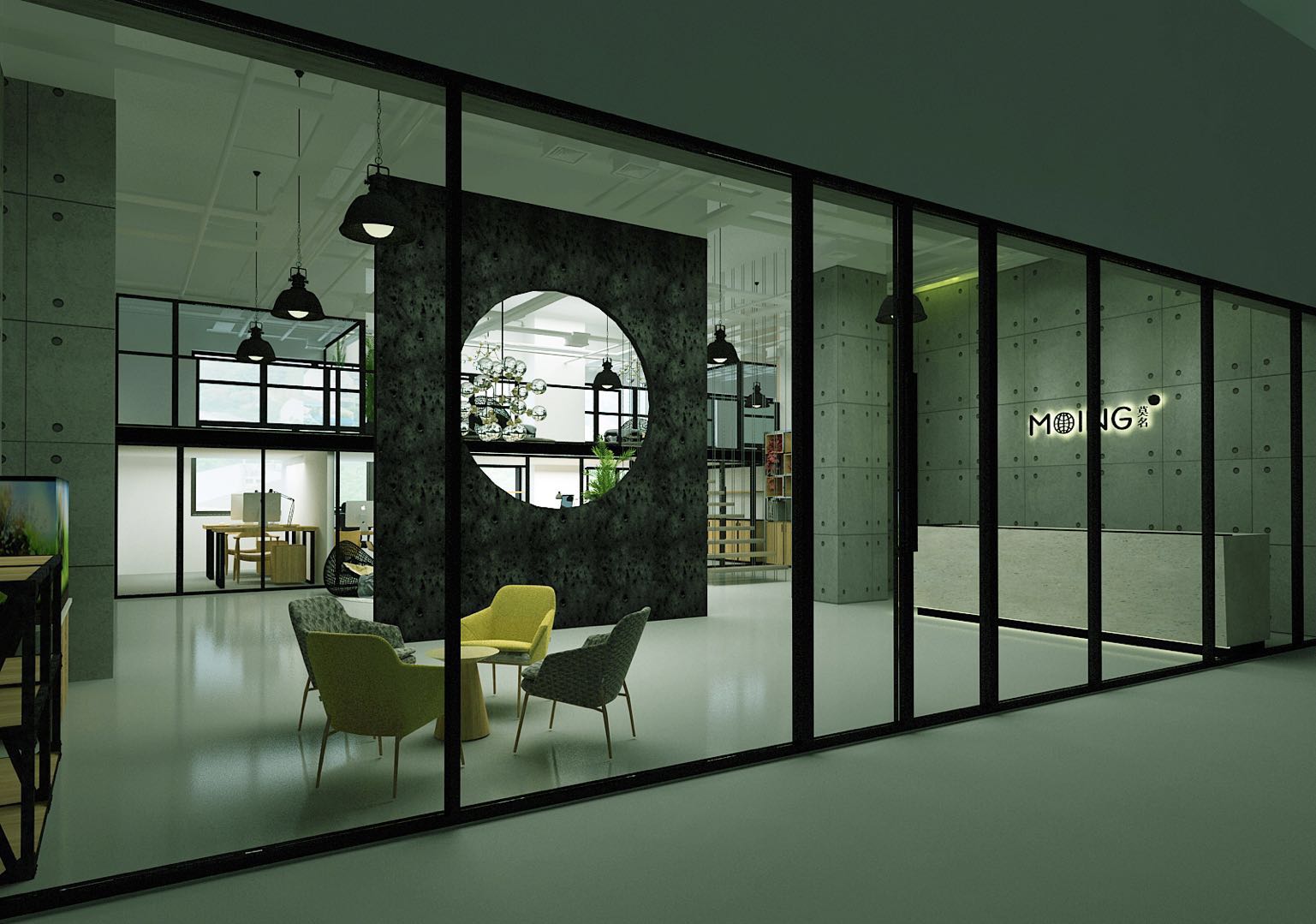 閔行辦公室裝修圖片