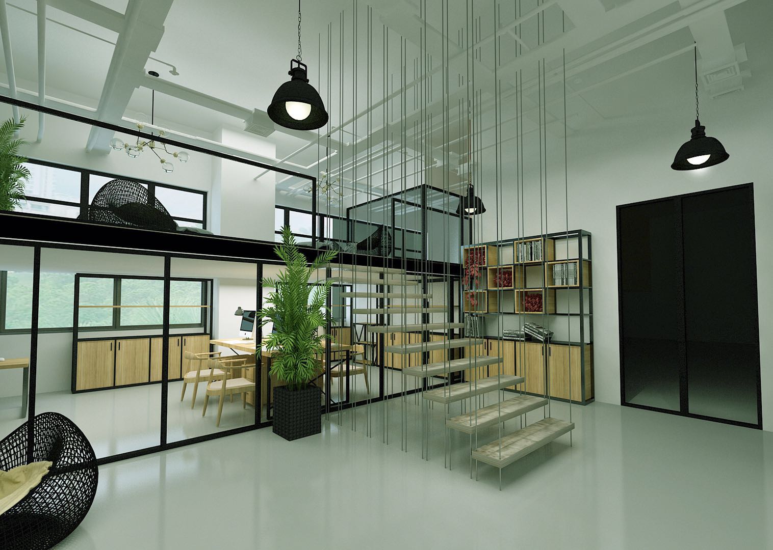 閔行辦公室裝修圖片