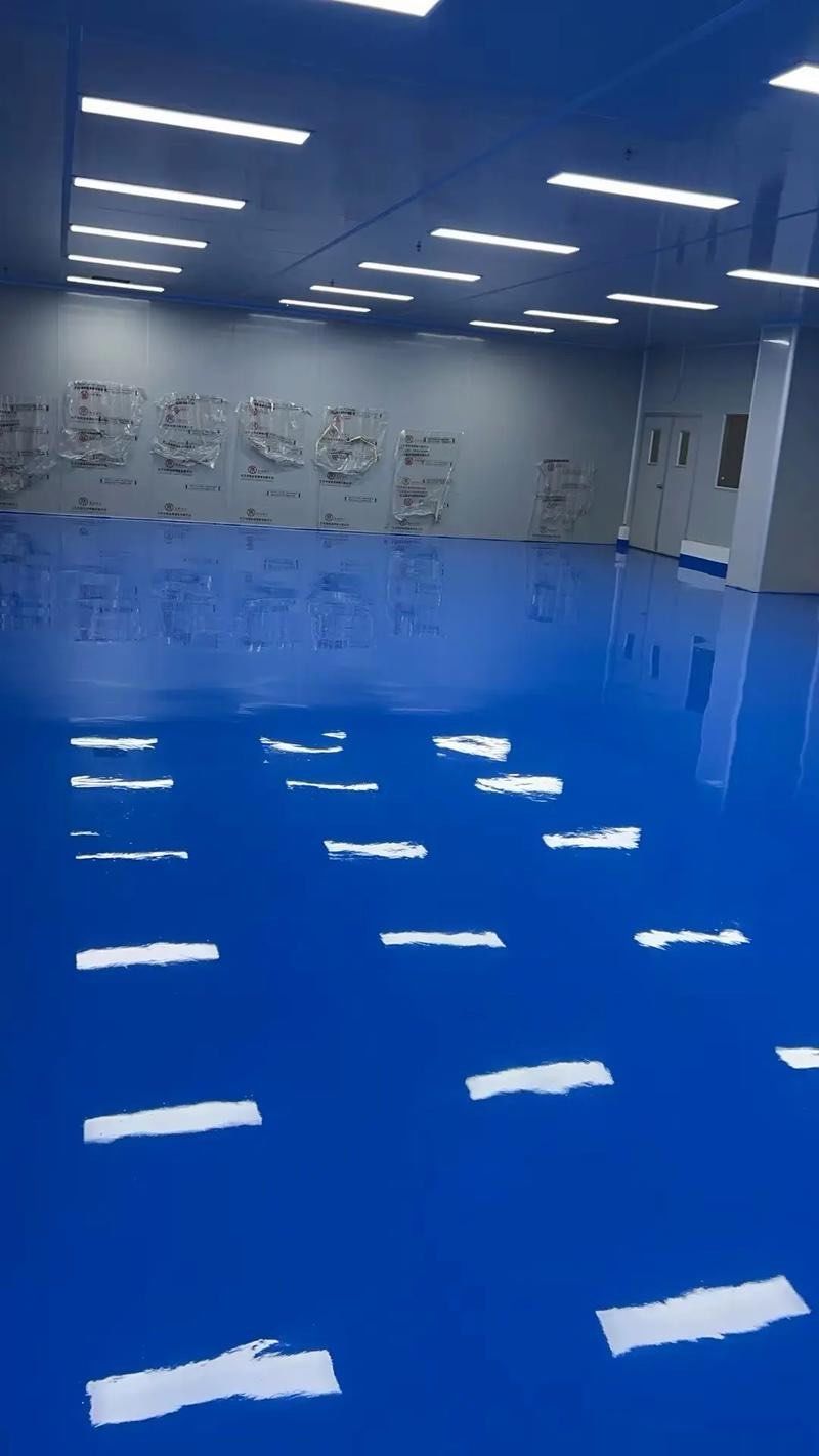 藍色環氧地坪漆